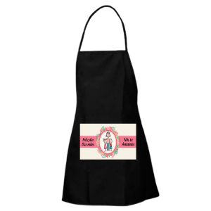 Avental Personalizado Pronto - Feliz Dia Das Mães 1 Oxford/Poliéster Área de Impressão:18(A)x28(L)cm Impressão frente   
