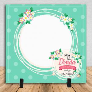 Azulejo Personalizado Com Uma Foto Dinda Cerâmica Branca Brilho 15x15cm ou 20x20cm    Após concluir o pagamento, clique em preencher formulário para anexar seu arquivo ou escrever seu texto