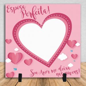 Azulejo Personalizado Com Uma Foto Esposa Cerâmica Branca Brilho 15x15cm ou 20x20cm    Após concluir o pagamento, clique em preencher formulário para anexar seu arquivo ou escrever seu texto