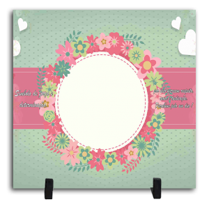 Azulejo Personalizado Com Uma Foto - Parabéns Pelo Seu Dia Cerâmica Branca Brilho 15x15cm ou 20x20cm    Após concluir o pagamento, clique em preencher formulário para anexar seu arquivo ou escrever seu texto