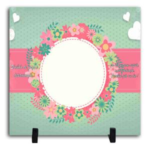 Azulejo Personalizado Com Uma Foto - Parabéns Pelo Seu Dia Cerâmica Branca Brilho 15x15cm ou 20x20cm    Após concluir o pagamento, clique em preencher formulário para anexar seu arquivo ou escrever seu texto