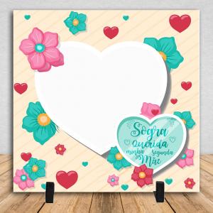 Azulejo Personalizado Com Uma Foto Sogra Cerâmica Branca Brilho 15x15cm ou 20x20cm    Após concluir o pagamento, clique em preencher formulário para anexar seu arquivo ou escrever seu texto
