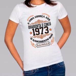 Camiseta Baby Look Personalizada Pronta Aniversário 2 - Enviar Idade e Ano Poliéster Área de Impressão = 20x28cm Impressão frente   Após concluir o pedido, escreva a idade e o ano no campo de observação e clique em salvar