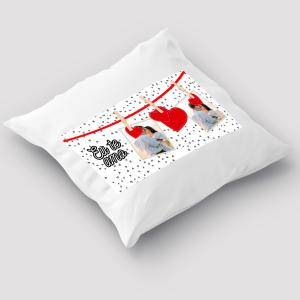 Capa de Almofada 40x40cm Personalizada Com Uma Foto - Feliz Dia Dos Namorados 3 Poliéster Área de Impressão = 28(L) x 20(A)cm Impressão frente e verso   Após concluir o pagamento, clique em preencher formulário para anexar seu arquivo ou escrever seu texto