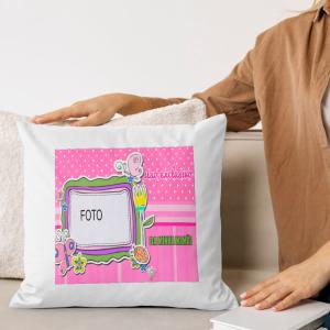 Capa de Almofada 30x30cm Personalizada Com Uma Foto - Uso Exclusivo Poliéster Área de Impressão = 20(L) x 20(A)cm Impressão frente e verso   Após concluir o pagamento, clique em preencher formulário para anexar seu arquivo ou escrever seu texto