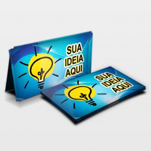 Cartão de Visita Couchê 300g Laminação Fosca UV Local 9x5cm 4x4 Couchê 300g Tamanho final: 8,8x5,08cm 4x4 - Frente e verso colorido Laminação Fosca UV Local Corte Reto Após concluir o pagamento, clique em preencher formulário para anexar seu arquivo ou escrever seu texto