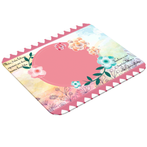 Mouse Pad Retangular Personalizado Com Uma Foto - Mãe Três Letras Latex 19 x 23cm    Após concluir o pagamento, clique em preencher formulário para anexar seu arquivo ou escrever seu texto
