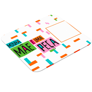 Mouse Pad Retangular Personalizado Com Uma Foto - Minha Mãe é Uma Peça Latex 19 x 23cm    Após concluir o pagamento, clique em preencher formulário para anexar seu arquivo ou escrever seu texto