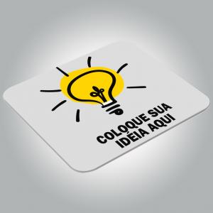 Mouse Pad Retangular Personalizado do Seu Jeito Latex 19 x 23cm    Após concluir o pagamento, clique em preencher formulário para anexar seu arquivo ou escrever seu texto