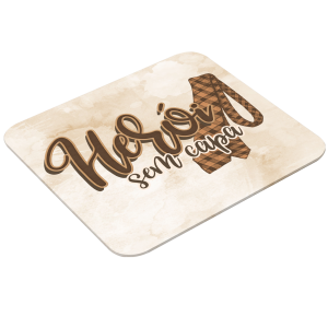 Mouse Pad Retangular Personalizado - Herói Sem Capa Latex 19 x 23cm    