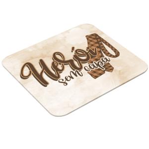 Mouse Pad Retangular Personalizado - Herói Sem Capa Latex 19 x 23cm    