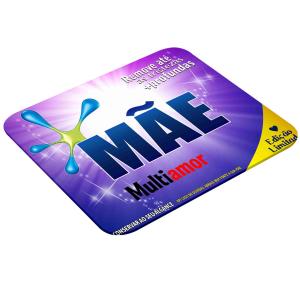Mouse Pad Retangular Personalizado - Mãe Multiamor Latex 19 x 23cm    