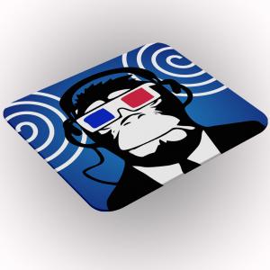 Mouse Pad Retangular Personalizado Pronto Gorila Latex 19 x 23cm    
